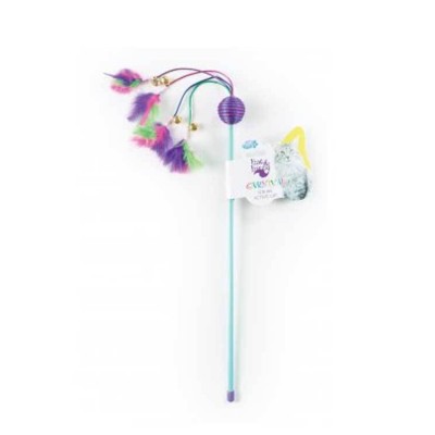 Pet Brands Carnival Cat Ball and Ribbons Toy